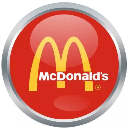 麦当劳商标由图形、字母、颜色构成